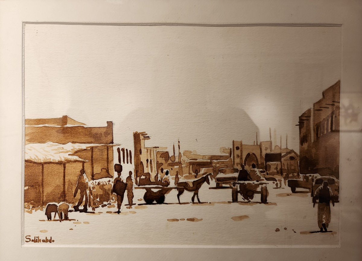 SudanLegacy's tweet photo. Some of the #interesting #coffee #art work by #Sudanese artists at #Narty gallery in #Khartoum, Sudan.

☎️ +249-904148999
📍 Khartoum, Sudan.
🌐 https://t.co/LUAQzqqF3N
📧 info@sudanlegacy.com

#VisitSudan
#Sudanlegacy
#adventureawaitsyouinsudan https://t.co/NGoAf4WVpm