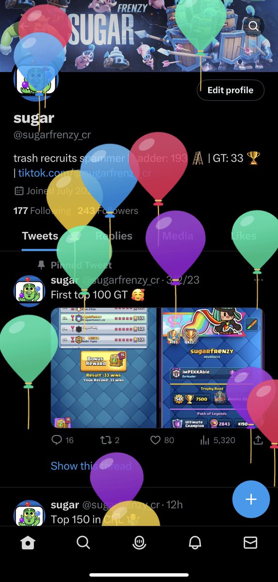 sugarfrenzy_cr's tweet photo. For my birthday, I’ll be giving away 10x friend links 🎉

To enter, just like ❤️, retweet ♻️, and follow me 

Best of luck 🫶 https://t.co/zLq2v3atij