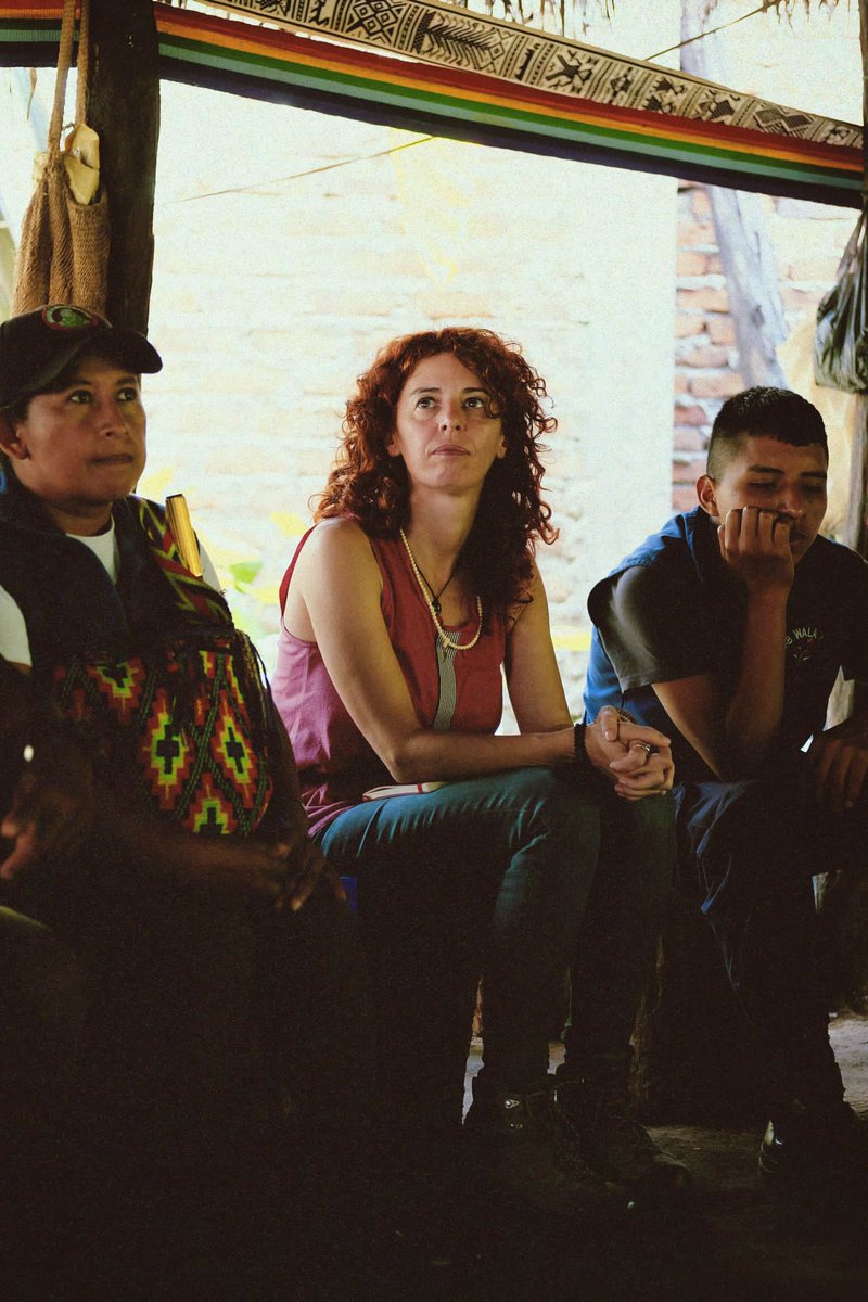 ColectivoMaloka's tweet image. La Delegación del #PCPDDH de Cataluña llega a la Tulpa de #Corinto de la @ACIN_Cauca, norte del Cauca y comparte la palabra con las Autoridades del Cabildo, la Guardia Indígena y la Yaja de comunicaciones. Todxs alertan de la gravedad del reclutamiento forzado en sus territorios