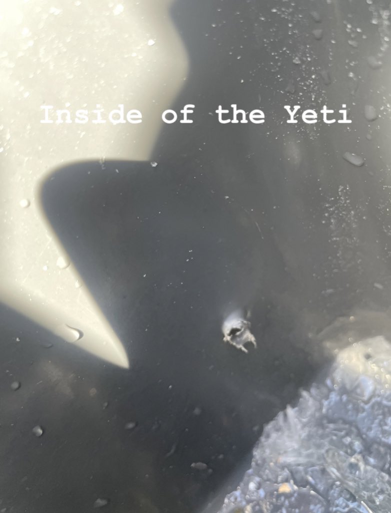 Shackattack210's tweet image. Last week I was victim of a random shooting &amp;amp; the #Yeti stopped the bullet. It keeps drinks cold &amp;amp; saves lives. @YETICoolers @News4SA @KABBFOX29 @ksatnews @KENS5 #SanAntonio Love my Yeti but it’s no longer any good.