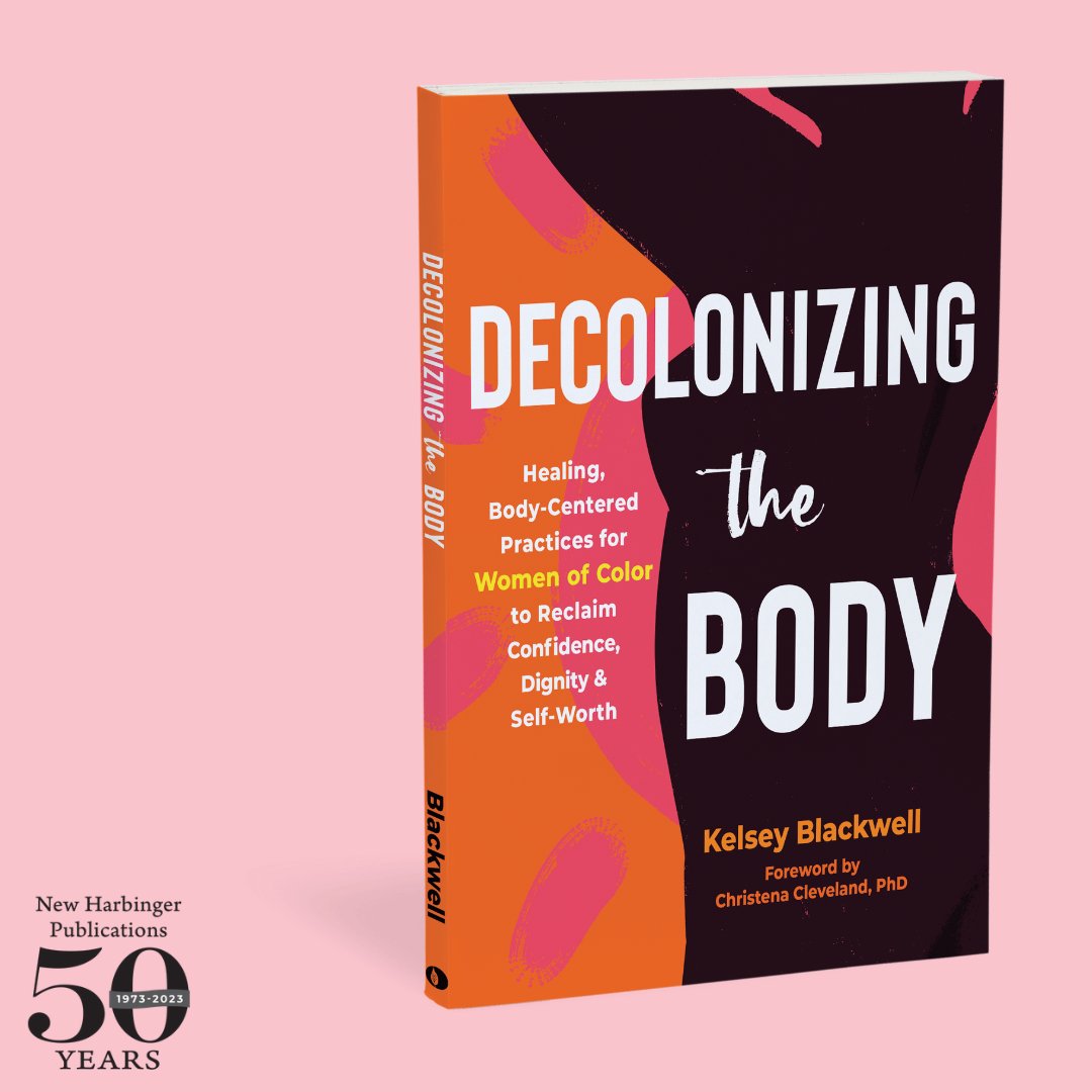 NewHarbinger's tweet image. In 'Decolonizing the Body' by Kelsey Blackwell, you will see references to a "somatic pause" - this means the following #breathingexercise. You can listen to the guided practice by clicking here: newharbinger.com/50614

#Letitoutwithasigh #somaticpractice #selfcaresunday