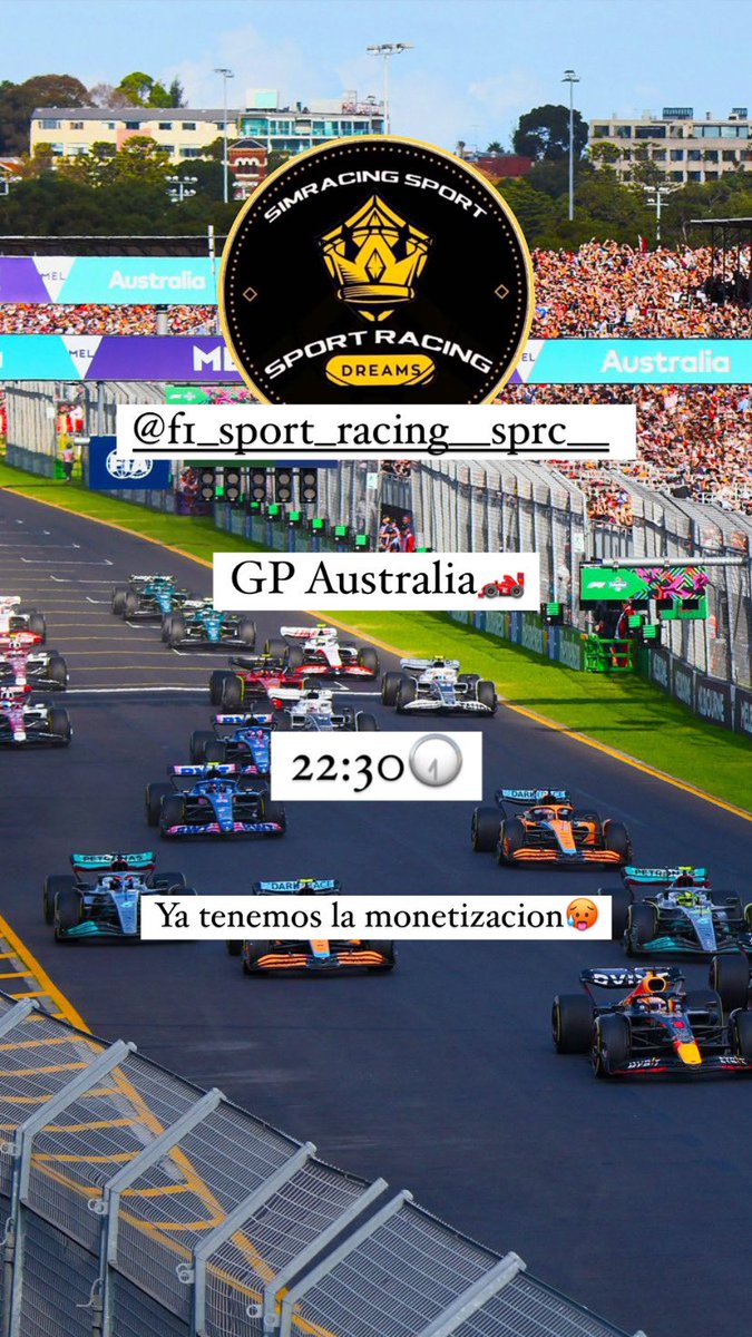 Alguien quiere darnos su prime?
Os esperamos a las 22:30🤪
(Link en bio)
<a href="/SPRC_Dreams/">Sport Racing Dreams</a>