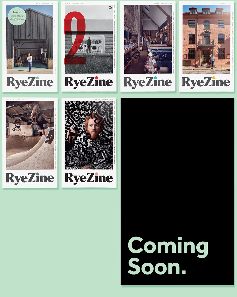 RyeZine Magazine, Issue No.7, will be available later this week!  We have eight new fascinating articles for the #southeast; more information to follow.
#ryezine #printedmagazine #creativepeople

Follow: instagram.com/ryezine_magazi…