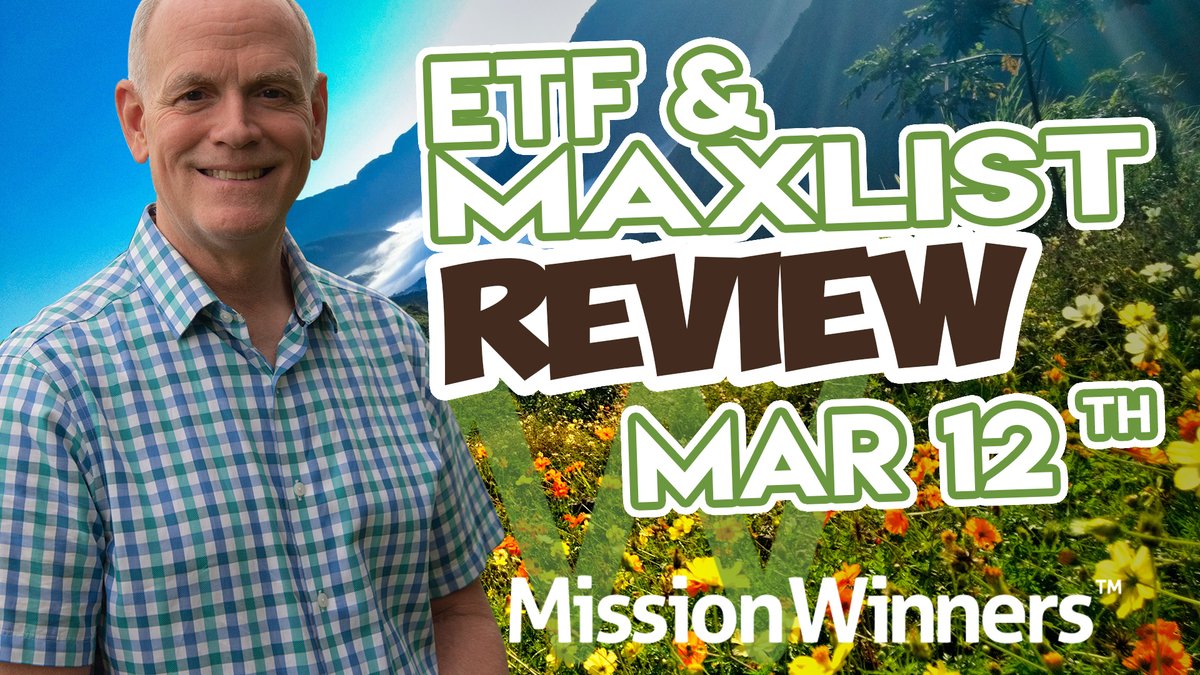 PatrickWalker56's tweet photo. Weekly ETF Market Evaluation & MAXLIST Review - Mar 12 2023
ETFs on our list: ARKG, ARKK, ARKW, BBH, CLOU, ERX, FDN, FFTY, GDX, GDXJ, GLD, HACK, IBB, IBUY, IGV, IH
https://t.co/7d13d5O2mb
#ETF #MAXLIST #MissionWinners https://t.co/sYceef5ZVv