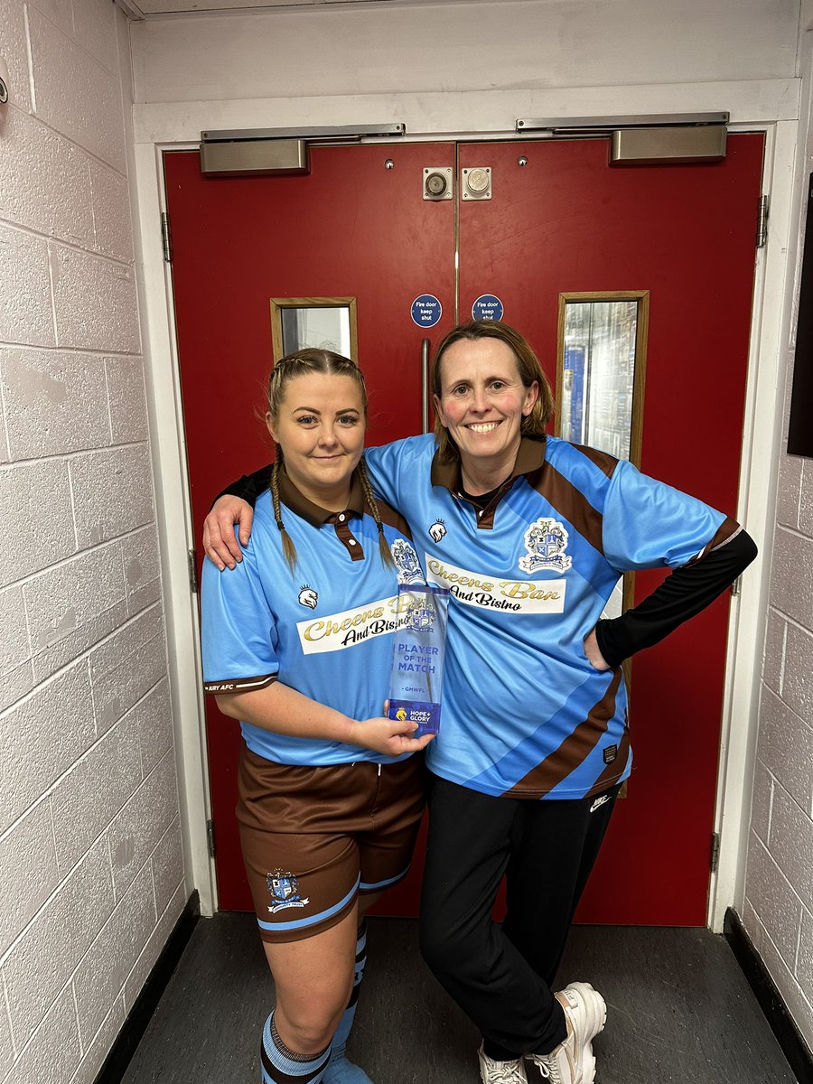 ⚪️🔵 FULL TIME RESULT ⚪️🔵

A dominant performance sees Bury AFC Devs come away with a 2-1 win, could of easily been more to be fair 👏

POM - Jane &amp; Zoe 

2 solid performances on the park today by these two, well done ladies!👏 

#BuryAFC | #Justice | #ProudToBe
