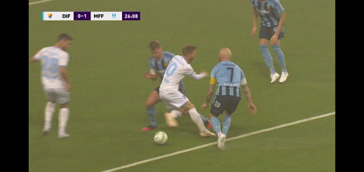 Moltaas's tweet photo. Christiansen filmar till sig straff mot Djurgården🤝 Förlorar ändå https://t.co/wize0lzoIy