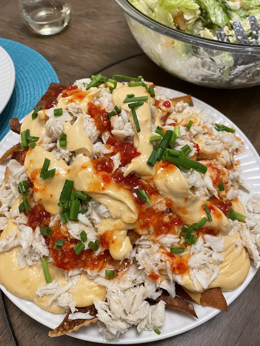 That one guy on Twitter "Last night I made Crab Rangoon nachos and