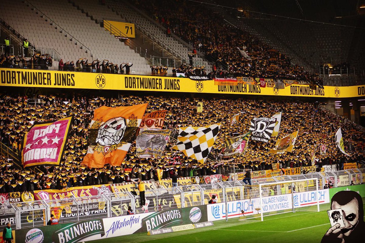 101 ULTRAS on Twitter "🇩🇪 3.Liga,Borussia Dortmund II vs Dynamo