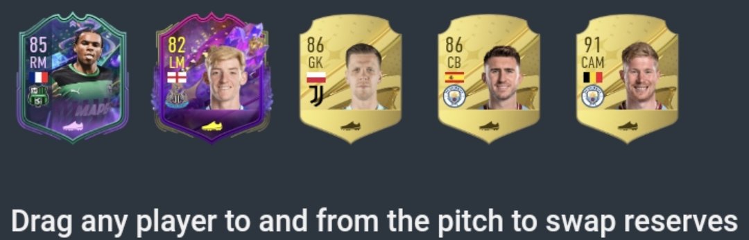 Benz4Bdor's tweet photo. @Talhakaraagacc @successwasdenn @joeyjoe93 @UTSources Atleast they r better than those but can u help i have 85k de bruyne lozano zambo tomori are trade able help please https://t.co/JJ1StkWGsi