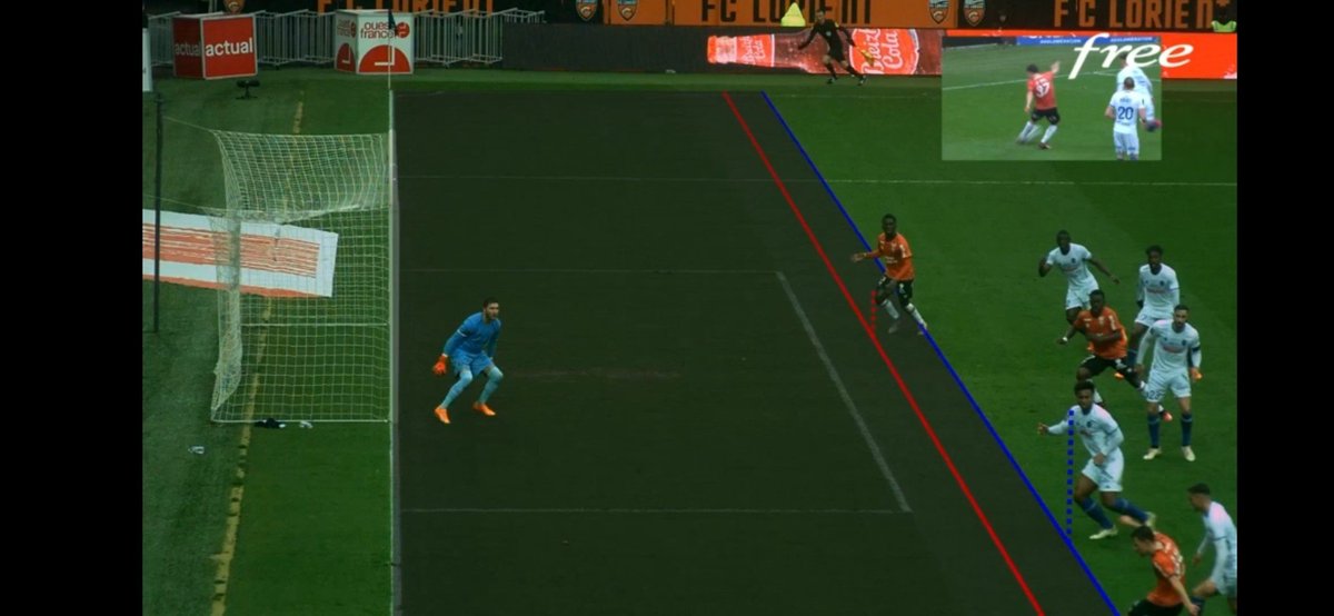 Malou_Pr's tweet image. Si c&apos;est vraiment ces lignes là qu&apos;ils ont utilisé à la VAR c&apos;est encore + des clowns que ce que je pensais 😂 #FCLESTAC