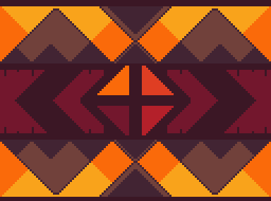 KfallX's tweet photo. An #EmbroideryPattern  telling a myth  ( a hidden gem underneath the mountains ... 
#pixelart #pixel_dailies @Pixel_Dailies https://t.co/jM48d4zzwb