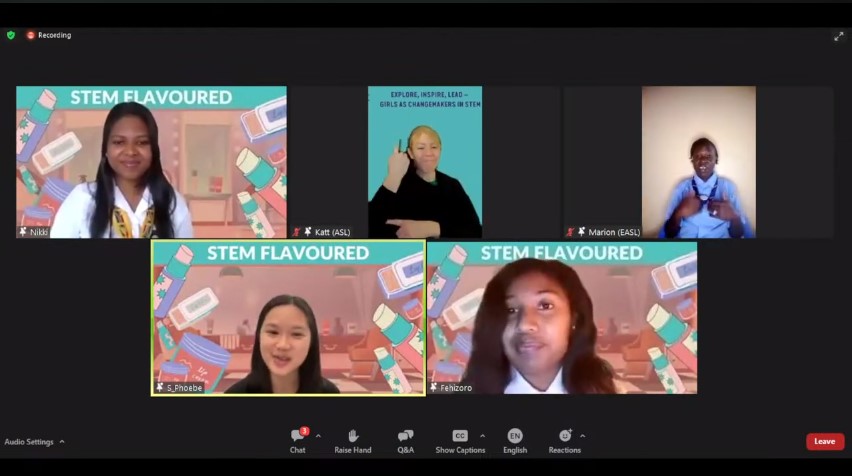 N19rk's tweet photo. This week we celebrated #InternationalWomensDay which focused on #EmbracingEquity.
If we educate young women &amp; girls on STEM we can help remove the gaping inequalities that exist in STEM employment. 
Thank you so much for participating in our STEM webinar sponsored by @JNJNews! https://t.co/lCvtVTPIIK