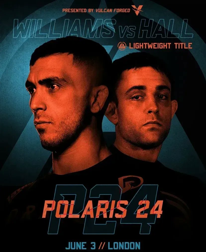CSTodayNews's tweet image. UFC Featherweight Ryan Hall will face ADCC competitor Ashley Williams in a lightweight Grappling bout at #Polaris24 on June 3rd in London UK🇬🇧