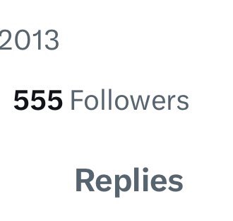 555 followers ✨

I love angel numbers 

So grateful for you all

I don’t have a strategy or try to grow

I genuinely just like to express my thoughts and engage with cool ass people 

So I’m beyond grateful for the growth and all of the people I have met so far