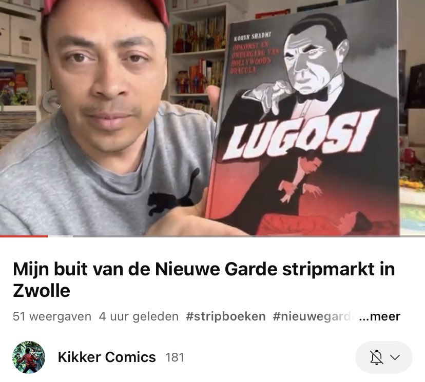 MenluComics's tweet image. Uitgaven van #MENLU in twee vlogs dit weekend 🎥

‘Lugosi’ bij #kikkercomics 🐸 en ‘De Witte Dood’ kwam langs bij #bammerdebam 💥

Be the first! 🥇 Volg hun accounts en check die vlogs! 📺

#nieuwegardefestival @9eKunst @academiehuis #zwolle #vlogmas