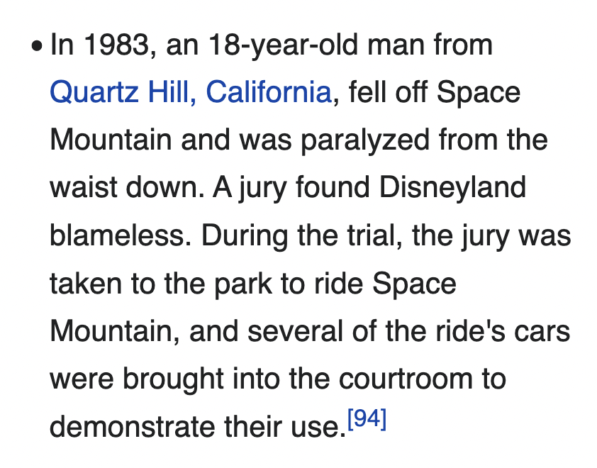 depthsofwiki's tweet photo. can you imagine a field trip to disneyland in the middle of jury duty https://t.co/y3L1WChUJm
