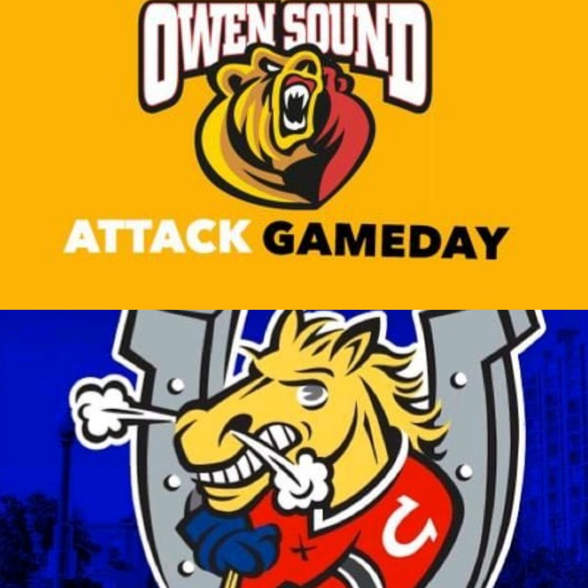 AttackGameday's tweet photo. #Attack are back in action this coming week with a 3 in 4 week

Vs. Flint 700pm 
@ Barrie 730pm 
Vs. Kitchener 730pm 

@AttackGameday will have lineup notes and period summaries 

#OSvsFLNT #OSvsBAR #OSvsKIT https://t.co/akxdisL0fr
