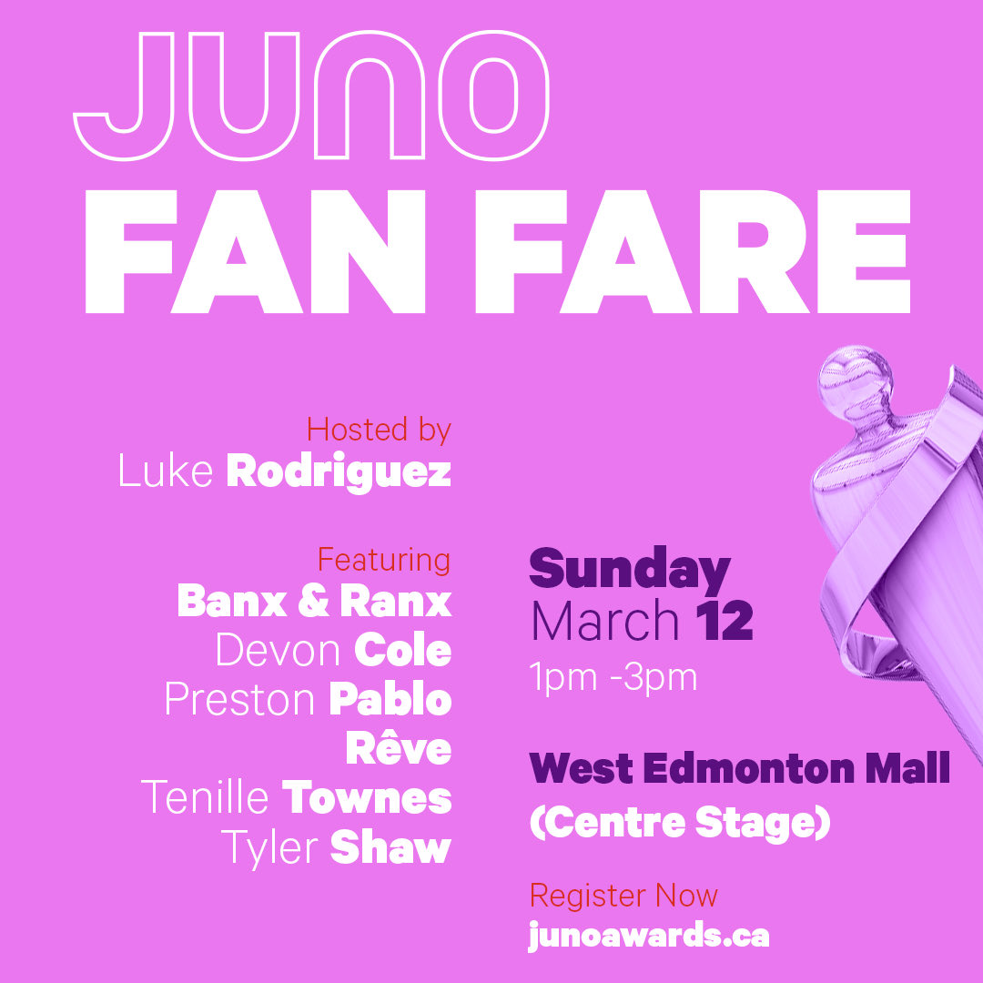 JonBeckett2's tweet photo. We are set and ready for 
#JunoFanFare ⁦@Official_WEM⁩ #CentreStage 
#ComeOnDown
⁦@TheJUNOAwards⁩ 
⁦@productionworld⁩ https://t.co/AhzSliDQPa
