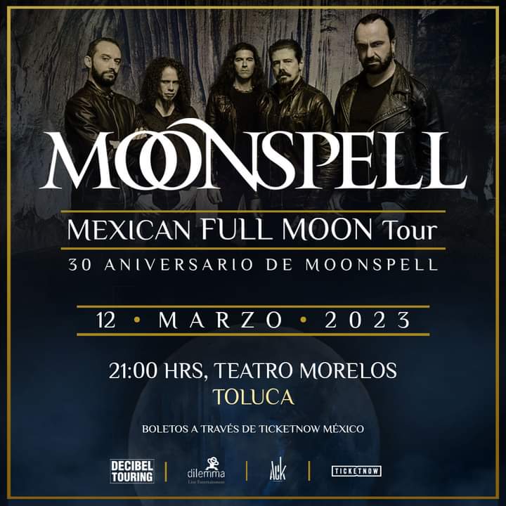 moonspellstmx's tweet photo. #Toluca estará esta noche bajo el hechizo lusitano de @Moonspell en el Teatro Morelos. Aún puedes conseguir tus entradas en https://t.co/lwwLeg8ouF https://t.co/nu3FIoDrmZ