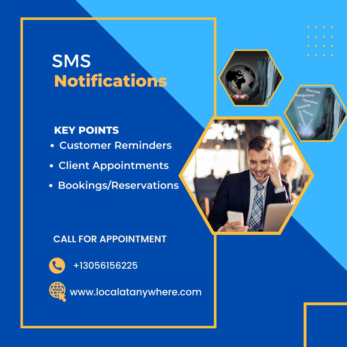 localatanywhere's tweet photo. SMS notifications are short text messages that are sent to a user's mobile phone to inform them of important updates or events.
https://t.co/Yrod8ymgVM
#automatedtextmessage #smsnotifications #notificationstext #androidtextnotification #smallbusinessowners #onlinebusinesstips https://t.co/QO7uUeAHIf