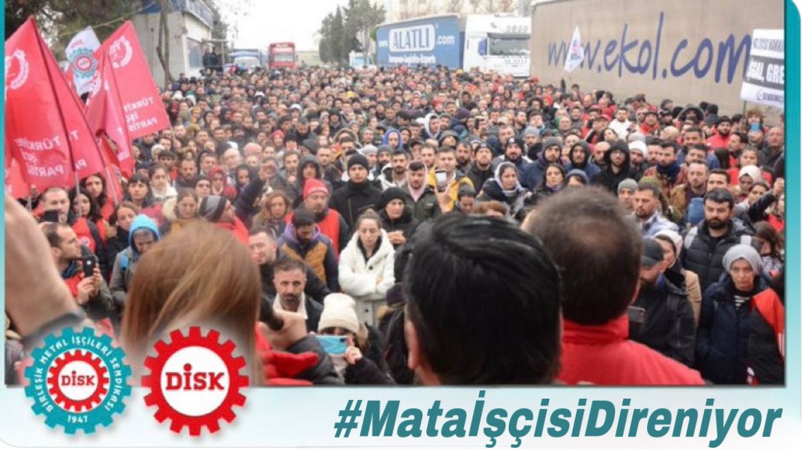 İşçiler açken patronlara huzur yoookkkk. #mataişçisionurumuzdur   inadına sendika inadına DİSK