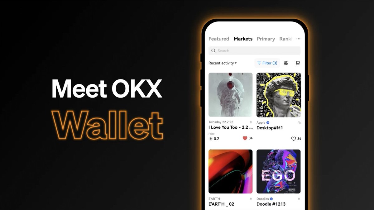 What sets #OKX Wallet apart? 1️⃣ Completely self-hosted 2️⃣ Part of one  app—easily switch between exchange ⇆ wallet 3️⃣ Most cross-chain support of  any wallet 4️⃣ Built-in #DEX & #NFT marketplace 5️⃣