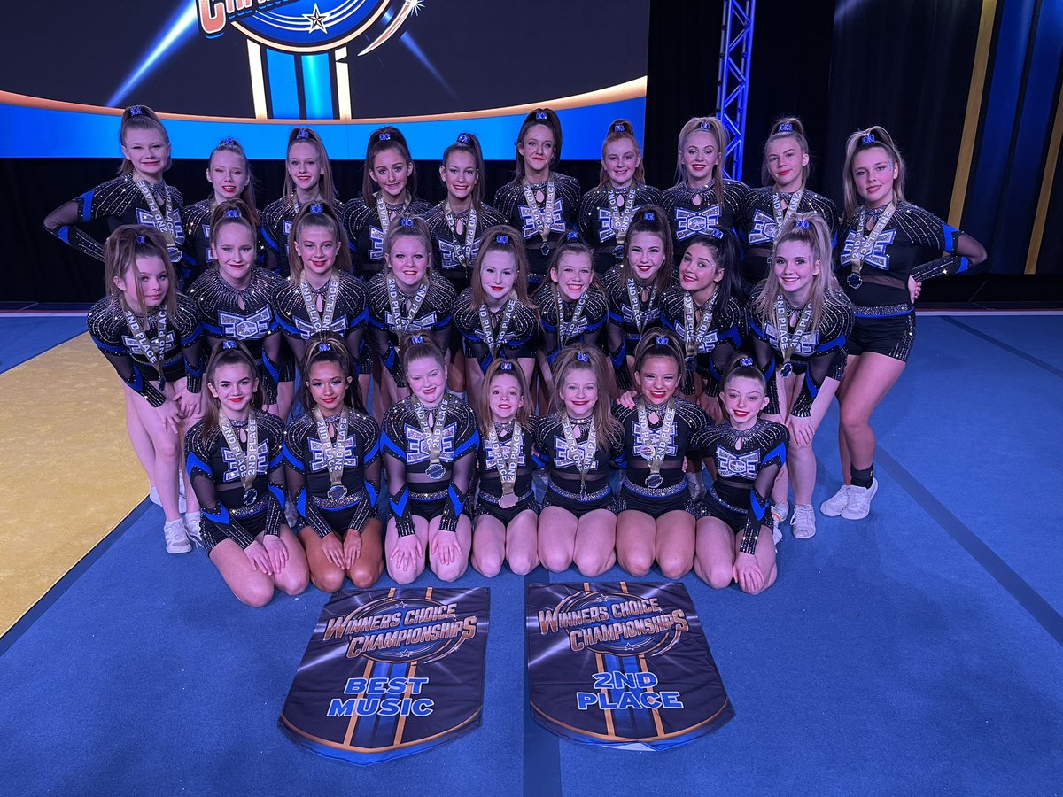 ECE_Cheer's tweet photo. CONGRATS J2 Crew on winning SECOND PLACE and Best Music this weekend in Mohegan! #WinnersChoice✌️💙

👉 DAY 2 🎥 https://t.co/6yWt2QRdRd https://t.co/4e3OENuQfA