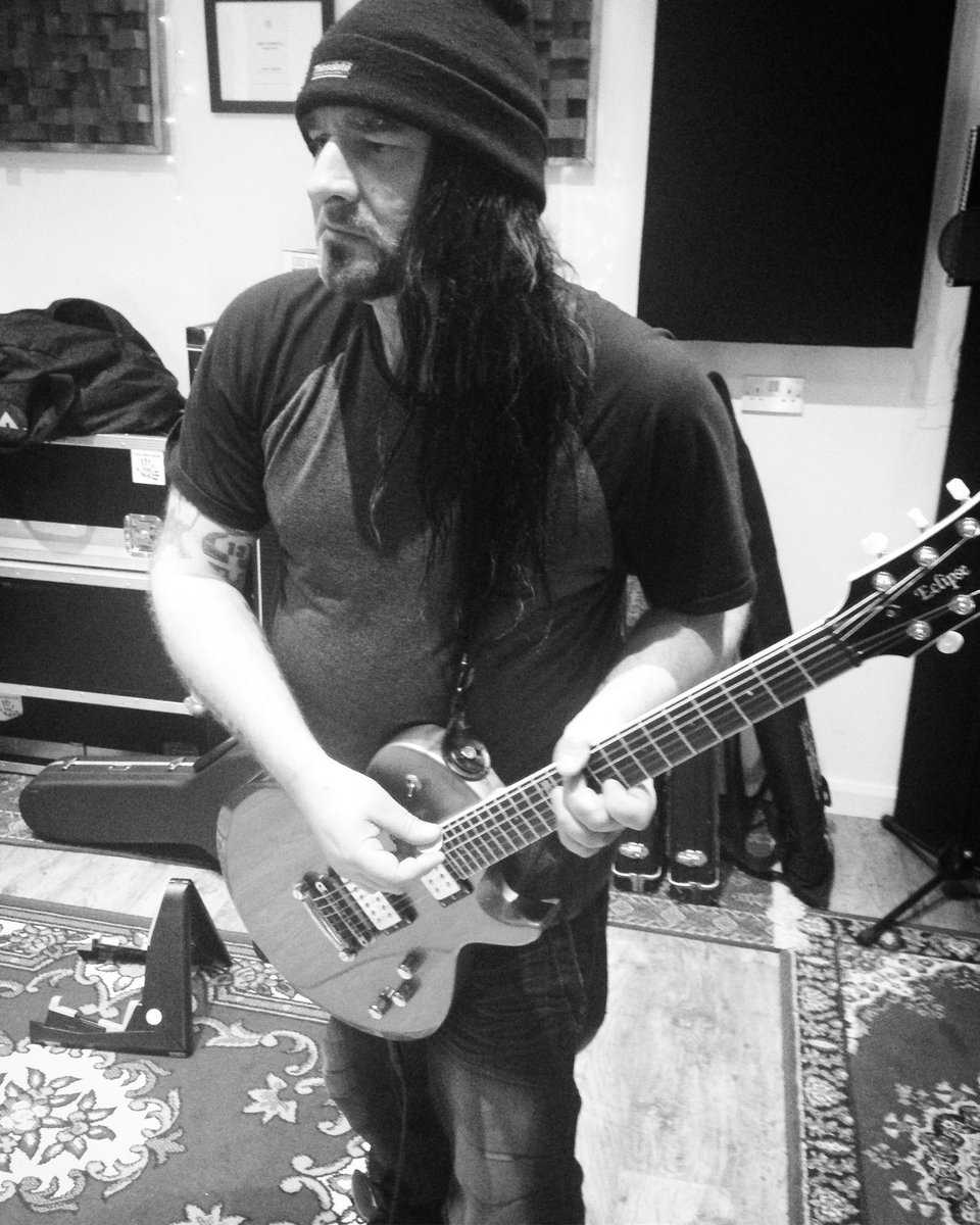 Guitarist &amp; Singer Nick J Townsend of British band WEAK13 @weak13 recording in Coventry England at <a href="/freq_audio/">FrEQ Audio Recordings</a>. 

#weak13 #recordingstudio #coventry #musician