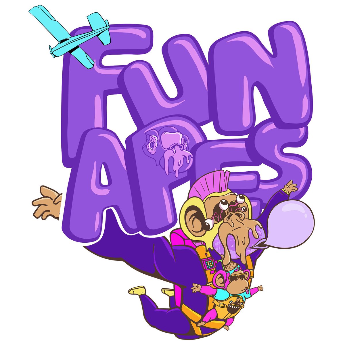 nateulrich1's tweet photo. @NFTCerealKiller @BoredApeYC @FunApes_NFT @WeirdoGhostGang @doodles Let the FUN begin! #FunApesNFT https://t.co/7NgtnuSViw