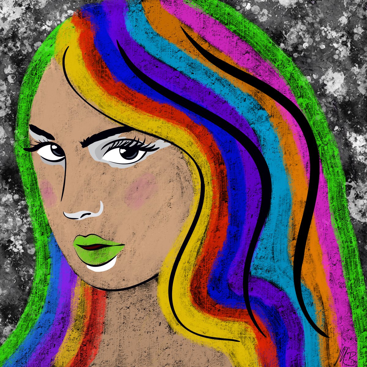 🚨New Listing🚨
“Rainbow”🌈
3/3 for 7 #tezos 

This beautiful Abstract piece was Hand drawn and painted on #Procreate using a 4000X4000 canvas at 300dpi🔥

#tezosart #NFT #nftart #tezoscollector #s0meone_u_know #objkt #tezoscommunity 

objkt.com/profile/bates8…