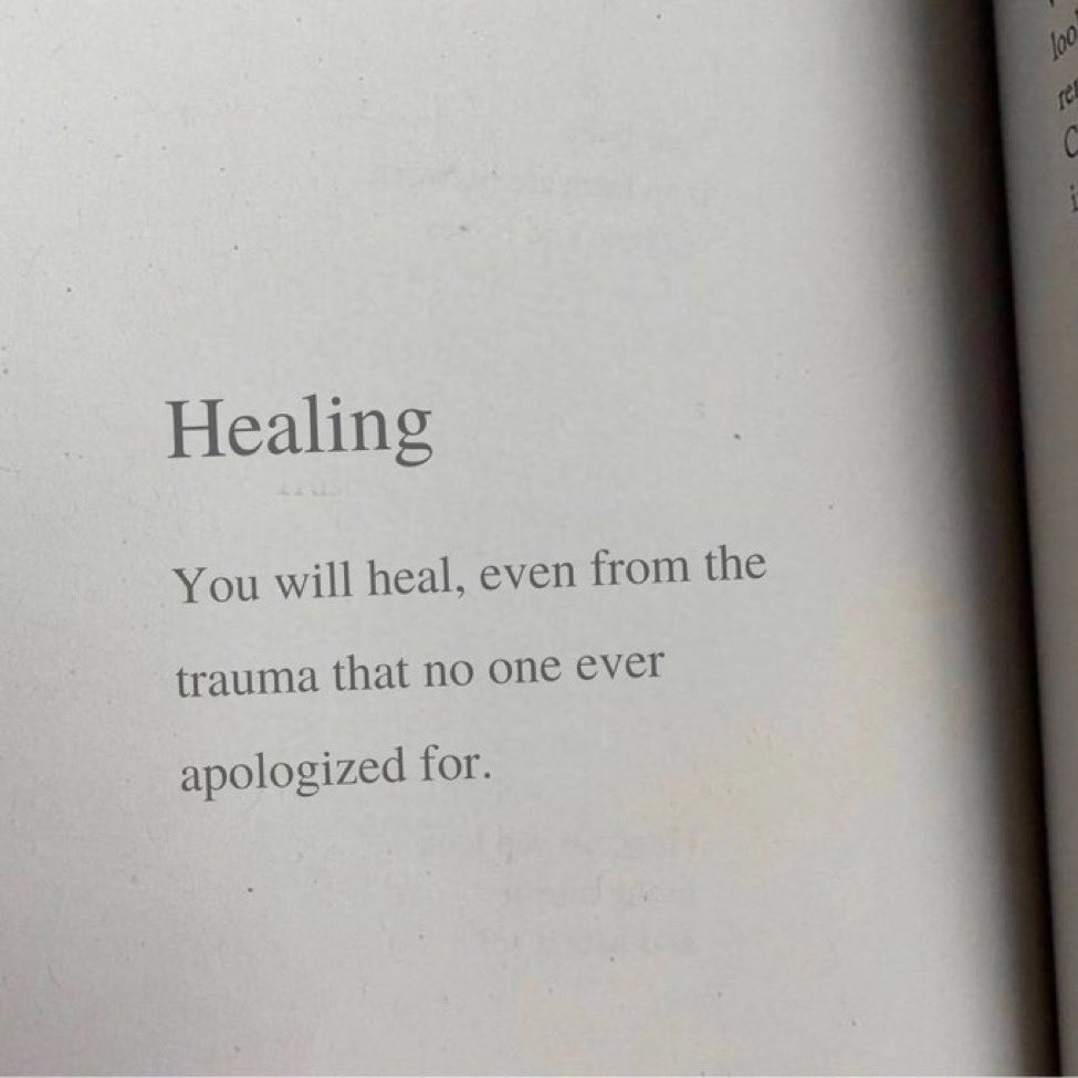 Kimsenin özür dilemediği travmalardan bile iyileşeceksin. #iyileşmek #özşefkat #travma