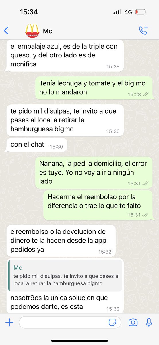 AntonellaVechio's tweet photo. @McDonalds_Ar a la sucursal de Bahia Blanca no le importan mucho sus clientes https://t.co/sYxVVjTShR