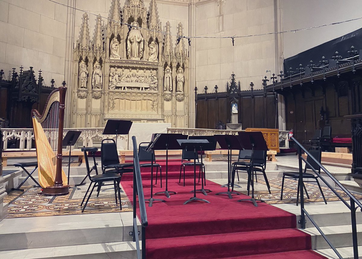 torresaudio's tweet image. A quiet scene before @backbaychorale energized Emmanuel Church’s sanctuary with “To the Hands” last night. #locationrecording #multitracking