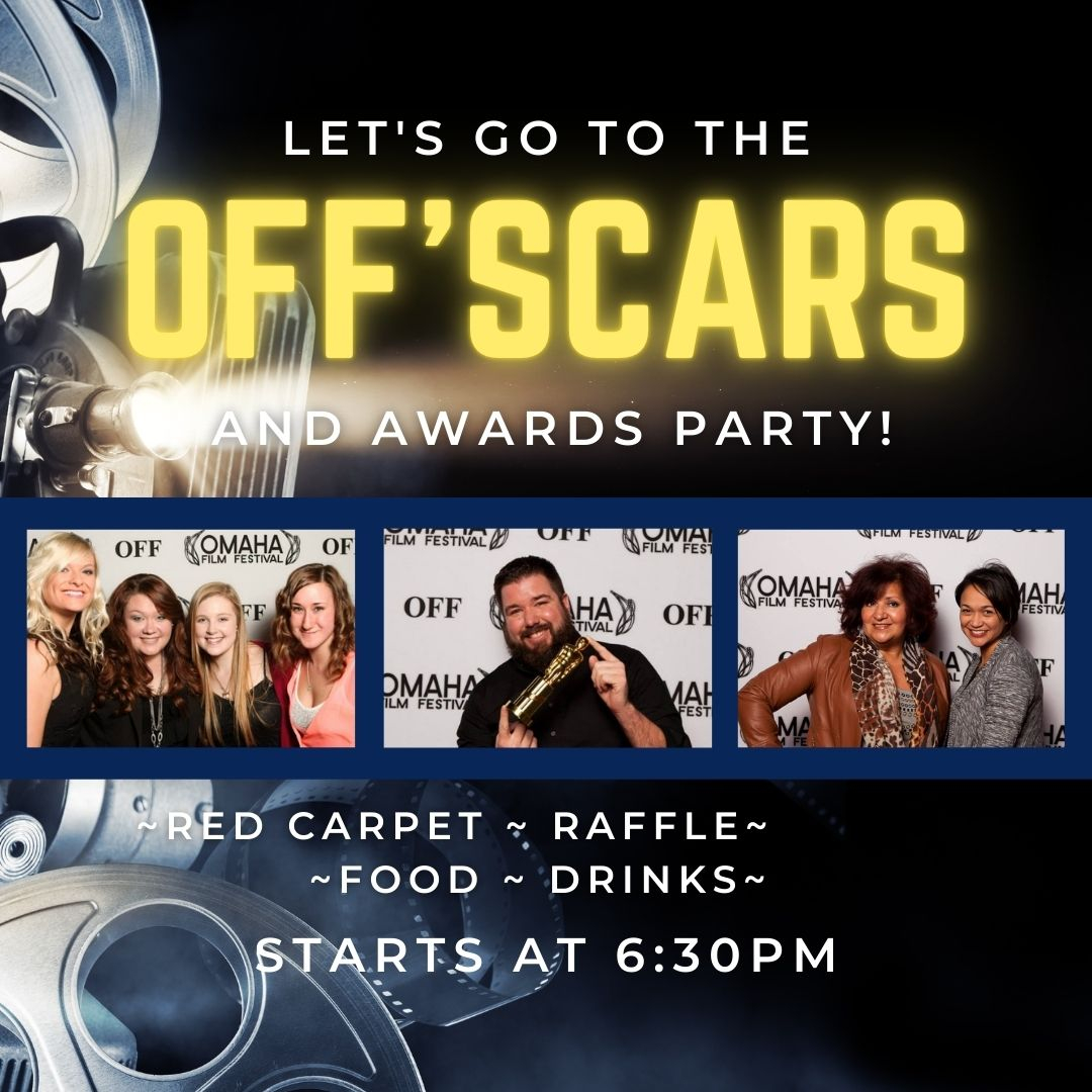 Looking for an extravagant way to cap off your weekend in style? Get ready to indulge in a night of glitz and glamor at our highly anticipated Omaha Film Festival Awards Ceremony and OFF’scar party, happening Sunday evening! As an ALL ACCESS badgeholder, you're in luck - admi