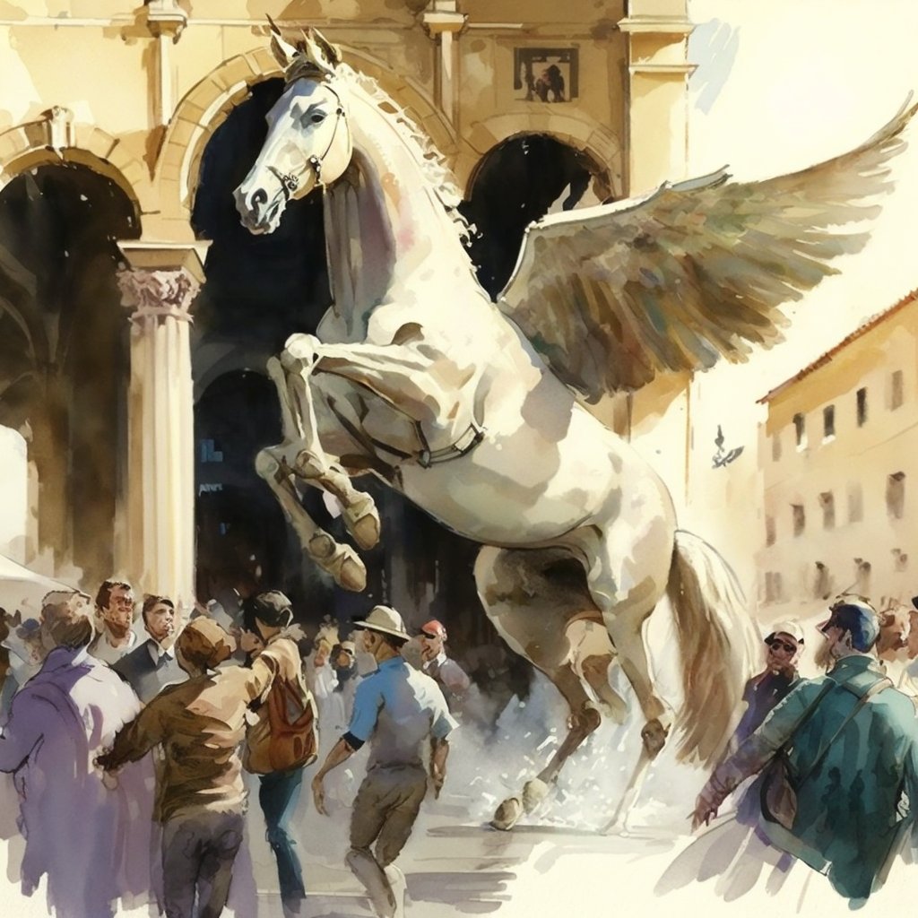 Virtarius's tweet photo. Witness ..  'Legendary Flying Pegasus'

'Renaissance Creatures' Collection on opensea

https://t.co/LzUCXYG4GI

#NFTart #cryptoart #digitalcollectibles #blockchainart  #artforsale #NFTcommunity #rareart #NFTgallery #NFTinvestor #NFTmarketplace #HistoricalFiction #NFTaddicts https://t.co/q9tf8PjlgN