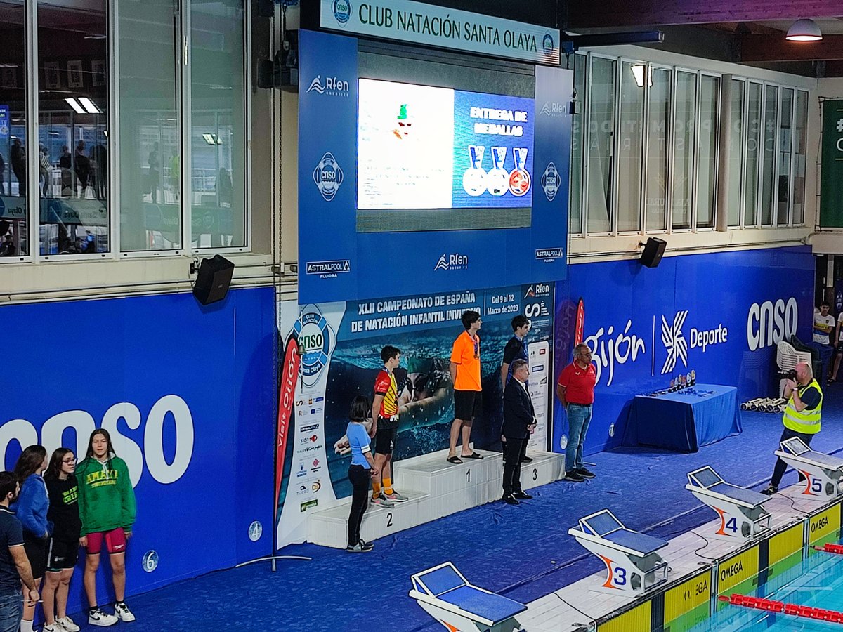 GSDcdeportivo's tweet photo. ¡MARTÍN MICHAEL KIZIEROWSKI PALOMO se acaba de proclamar CAMPEÓN DE ESPAÑA en la prueba 50 Espalda masculino en el Campeonato de España Infantil de Invierno! ¡Grande Martín! ¡ENHORABUENA de todo tu equipo GSD! https://t.co/hWUOoNThKL