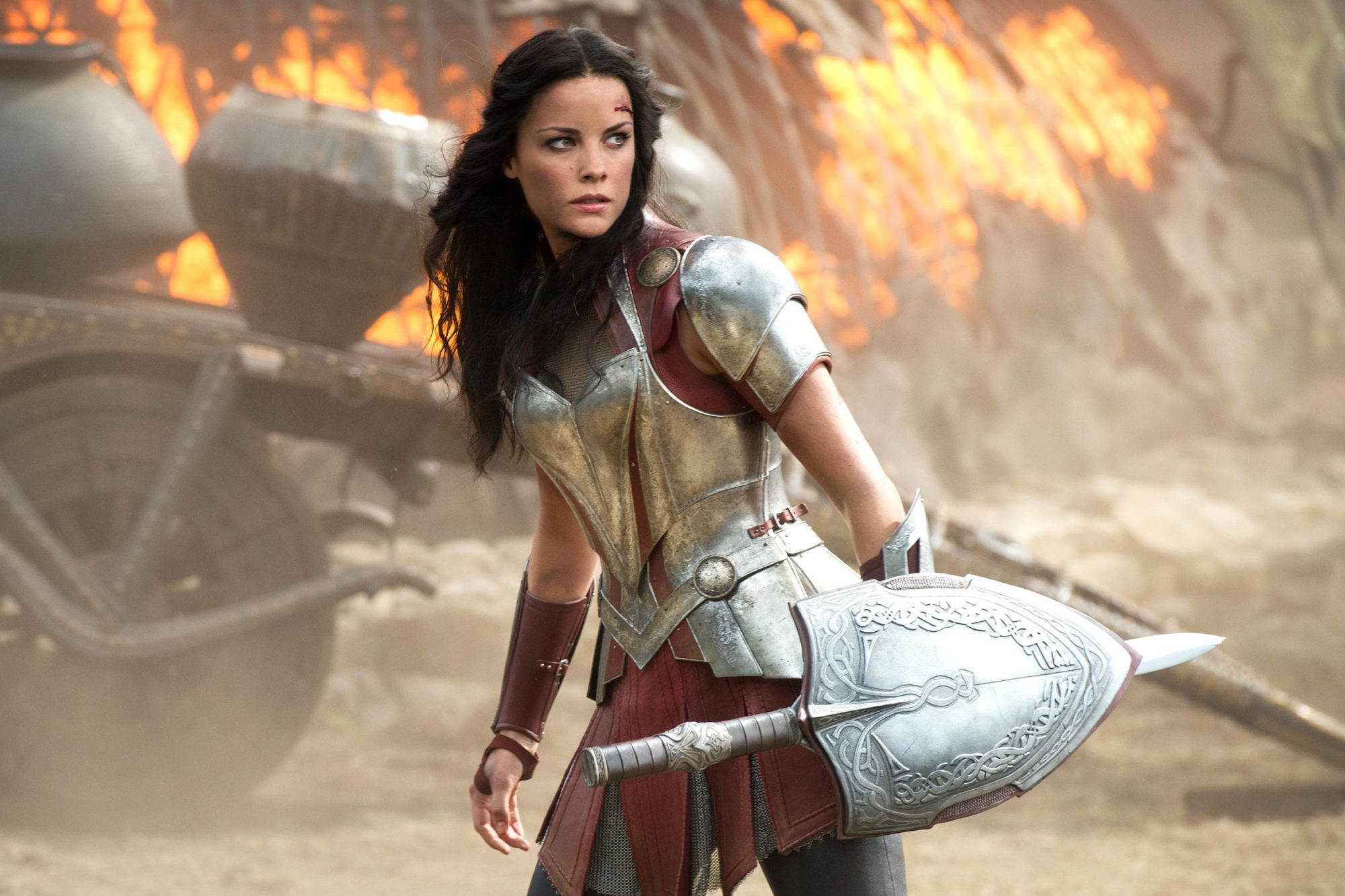 Happy birthday to Jaimie Alexander, the Lady Sif.  