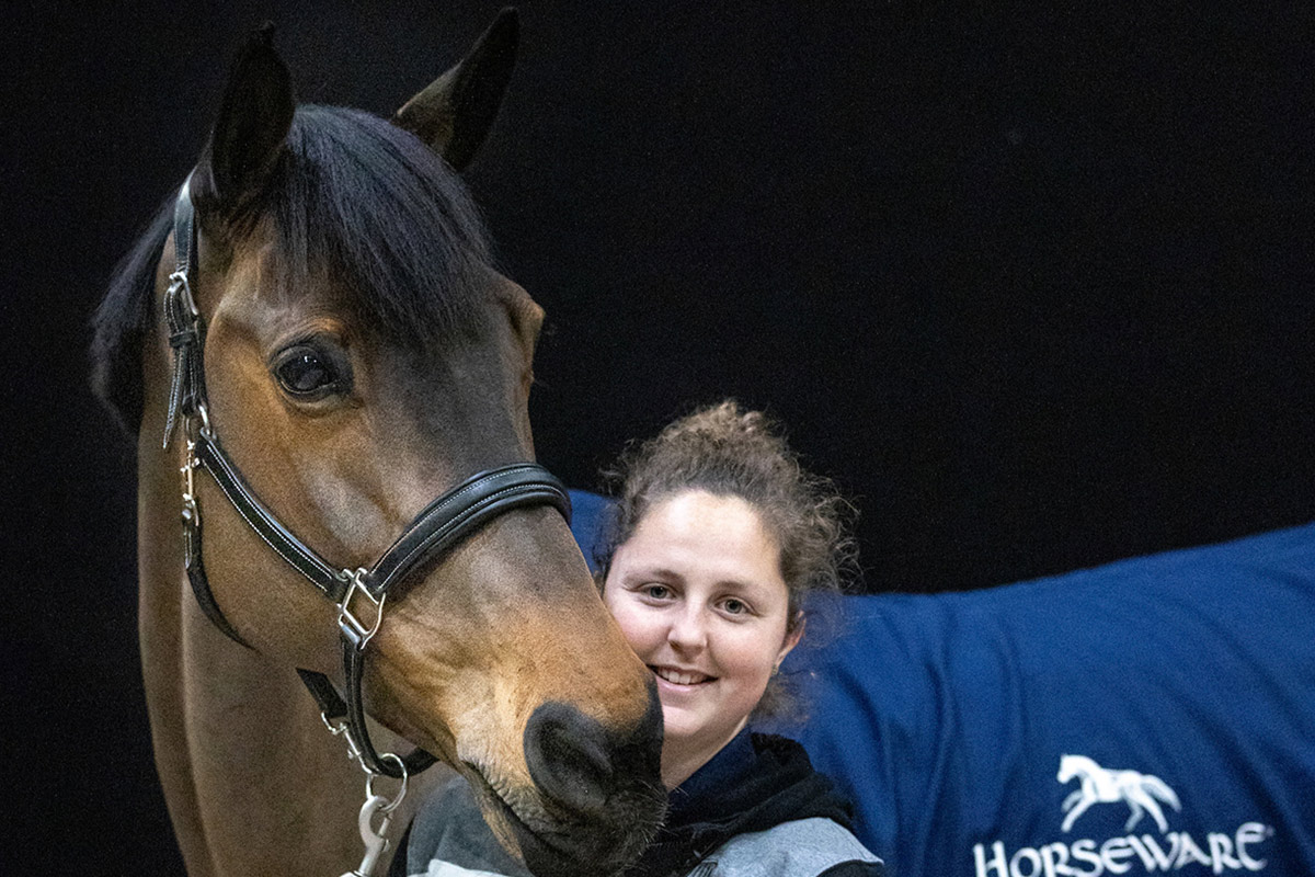 RolexGrandSlam's tweet photo. Inside @IndoorBrabant 

- McLain Ward and HH Azur keep the Rolex Grand Slam dream alive
- Behind the stable door with Joseph Stockdale's groom Charlotte Attwell
- Rider interview with: Leopold Van Asten

#RolexGrandSlam #JumpIntoHistroy #TheDutchMasters #Equestrian https://t.co/soljTb6TR4