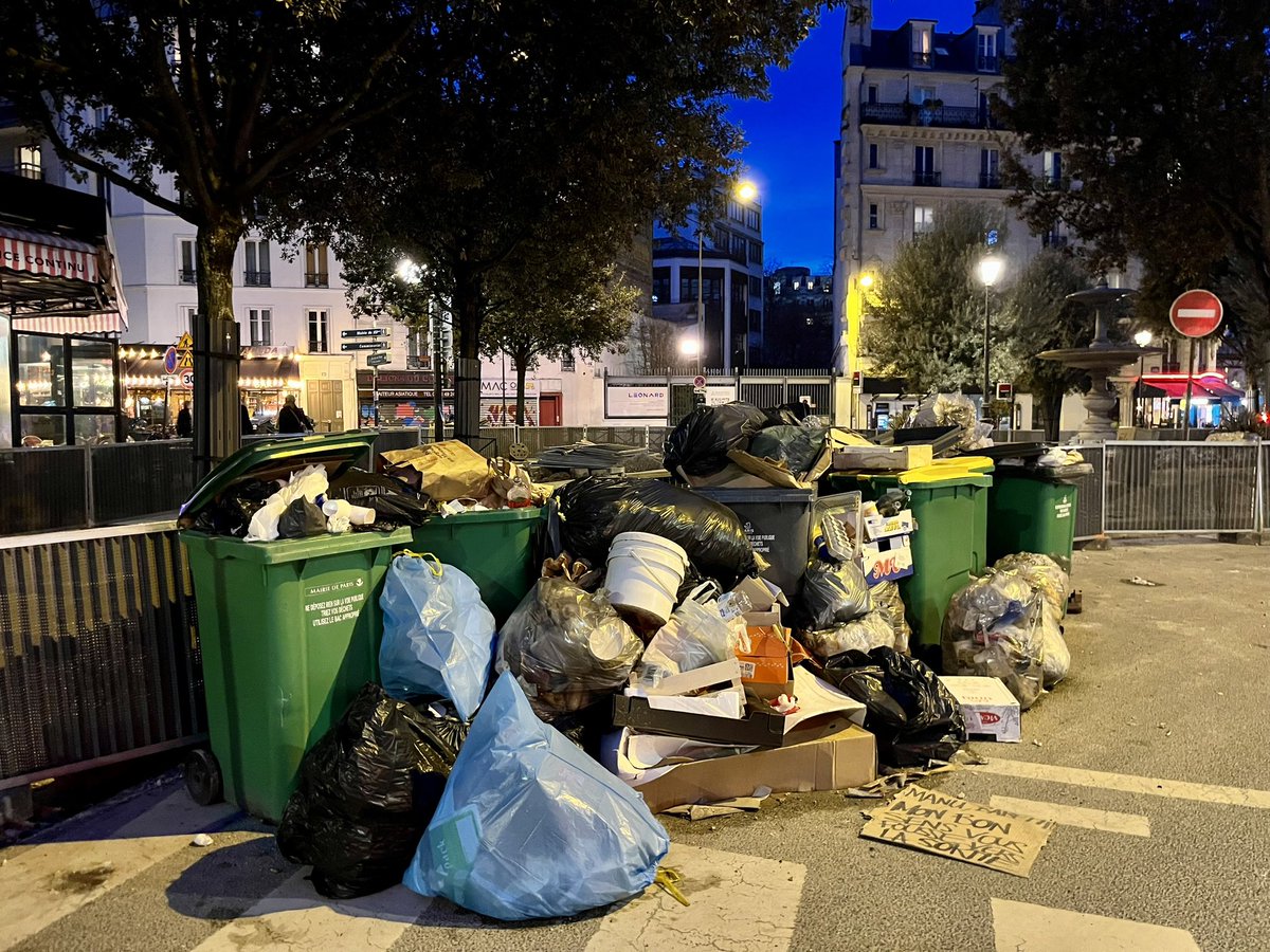 GuillainGilliot's tweet image. Les déchets s’amoncellent. Les rats pullulent. Les odeurs sont immondes. 

Mais @Anne_Hidalgo préfère son rôle de militante que celui de responsable politique digne et soucieux du bien-être des Parisiens.

Votre devoir de salubrité publique n’est pas une option Madame la Maire !