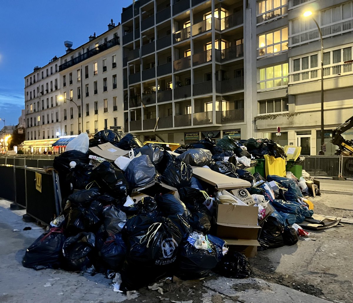 GuillainGilliot's tweet image. Les déchets s’amoncellent. Les rats pullulent. Les odeurs sont immondes. 

Mais @Anne_Hidalgo préfère son rôle de militante que celui de responsable politique digne et soucieux du bien-être des Parisiens.

Votre devoir de salubrité publique n’est pas une option Madame la Maire !