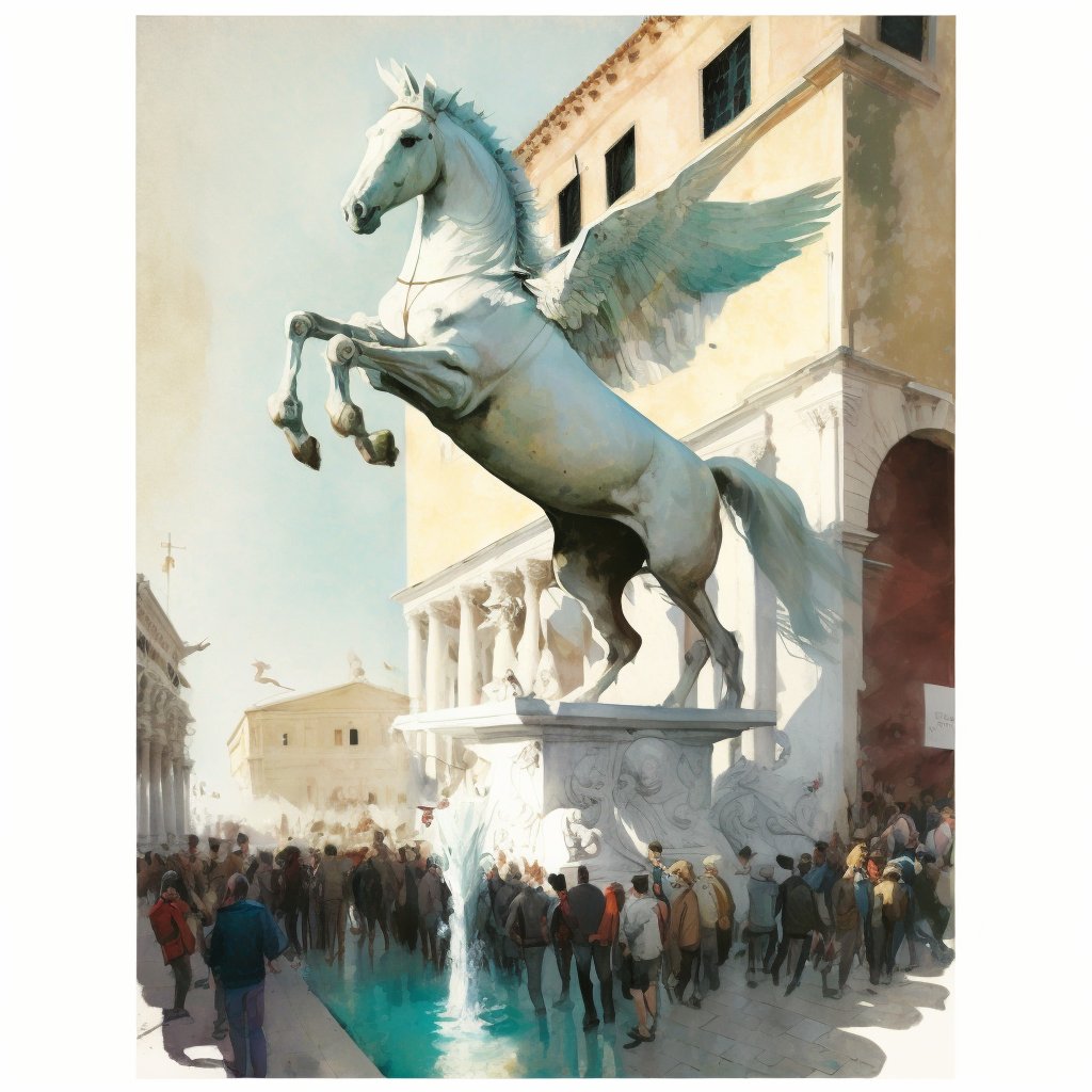 Virtarius's tweet photo. Witness ..  'A Pegasus Jump'

'Renaissance Creatures' Collection on opensea

https://t.co/LzUCXYG4GI

#NFTart #cryptoart #digitalcollectibles #blockchainart #NFTlover #artforsale #NFTcommunity #rareart #NFTgallery #NFTinvestor #NFTmarketplace #HistoricalFiction #NFTaddicts https://t.co/jiBQaJg9Wt