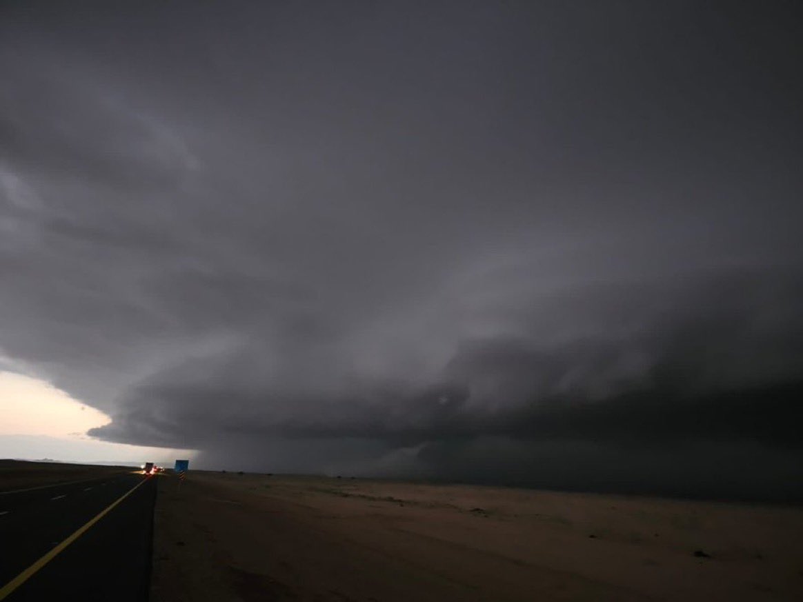 سحابة  جنوب حائل #اليوم