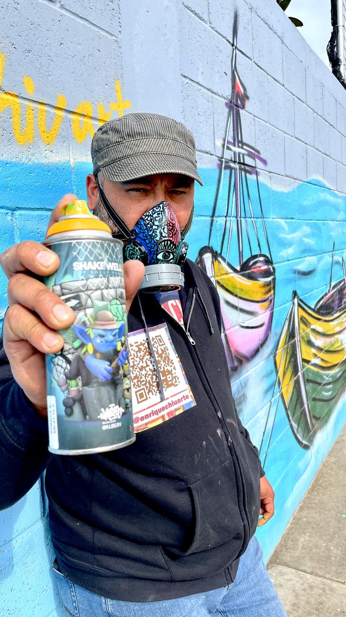 enriquechiu's tweet photo. #viral #rosarito mural en proceso @enriquechiuarte!!! Domingo bonito!!! 
Gracias por la confianza y apoyo #unicbc.ros #preparatoriaunicbc !! 
#unicbc #Universidad #Rosarito #chiugalleryUnicbc #chiugalleryrosarito #arte #cultura #baja #bajacalifornia #universidad #galeria https://t.co/JdvlMUBQB7