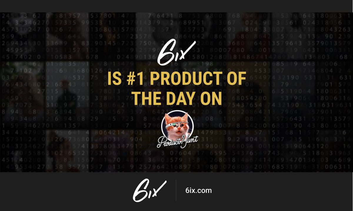 🎉 6ix MIX: Leaders in Mining is currently the #1 product of the day on <a href="/ProductHunt/">Product Hunt 😸</a>🎉

Come join the conversation! Our team will be around all day to answer your questions and comments: hubs.li/Q01GsjW20

#6ix #producthunt #producthuntlaunch