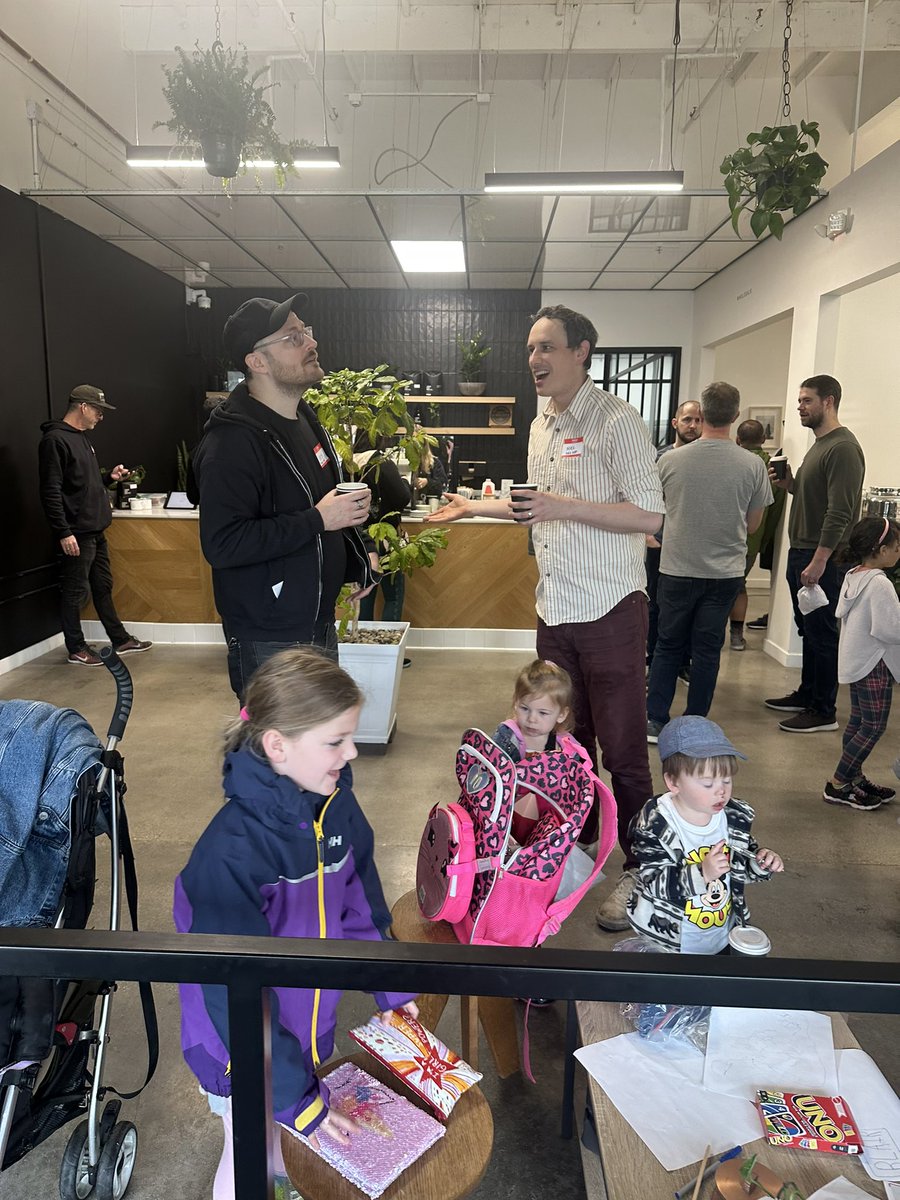 30 Rad Dads made it out to our first Rad Dad Meet-up. So many connections were made &amp; so many gifts &amp; commonalities discovered.

Dads were talking about the possibilities of kid friendly hikes, beach days, park days, kite days, field trips, brewery tours &amp; so much more.

#ABCD