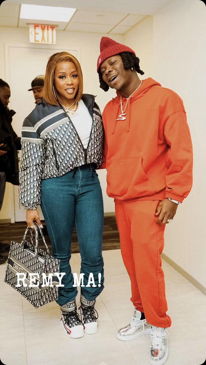 .<a href="/stonebwoy/">THE TORCHER</a> with American Rapper <a href="/RealRemyMa/">Remy Ma</a>