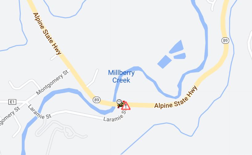 Caltrans District 10 on Twitter "TrafficAlert AlpineCounty Full closure in both directions of