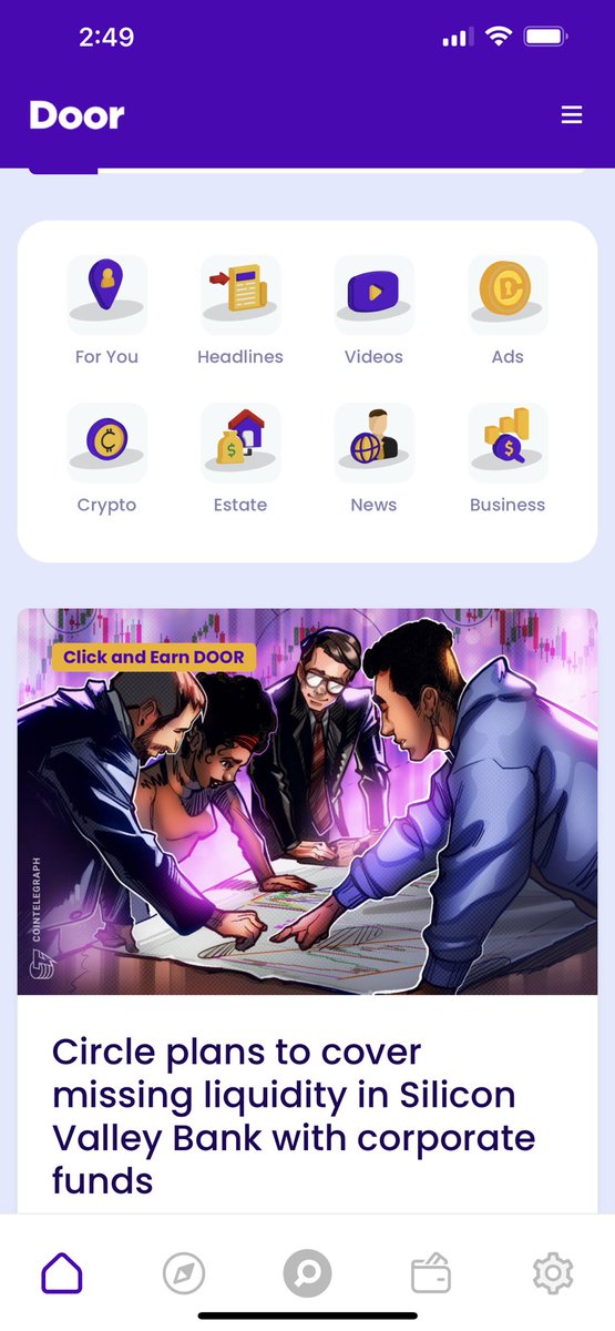 DoorCoin tweet media