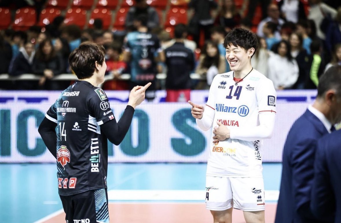 Yukiishikawa1t's tweet photo. Both Milano and Padova's number 14, have 21 service aces this Superlega season.

🙏🏻 https://t.co/Hzk6SlFciy