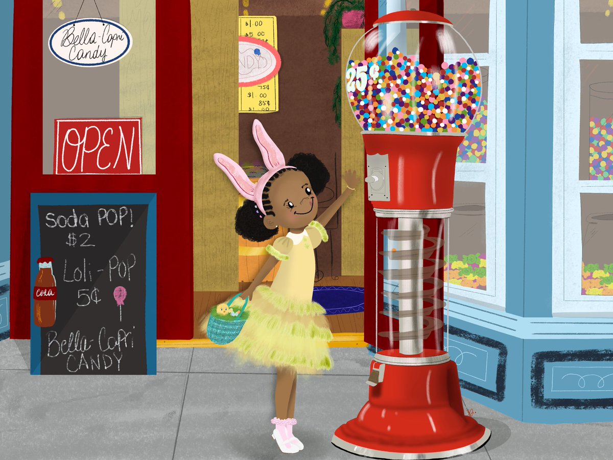 BellaCapriReads's tweet photo. @inkyelbows Hi Debbie, thanks for the opportunity. Hi I’m Zalika J. an Illustrator/Character Designer for children.  I love illustrating all children and families, things furry, birds and things from my childhood ❤️#kidlitart #kidlit #picturebook 

Porfolio https://t.co/LniX31Aei5 https://t.co/sgAAShOvML
